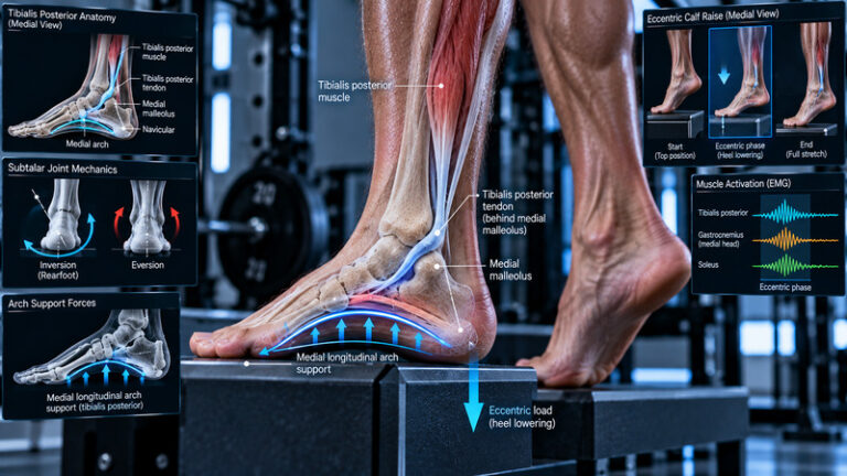 Tibialis Posterior Conditioning: Eccentric Inversion Drills and Dynamic Arch Deceleration for Runners